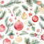 Placeholder: Watercolor Christmas minimal background