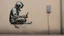 Placeholder: hacker by banksy