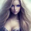 Placeholder: magnifique belle sexy jeune femme souriante des cheveux longs blonds,yeux bleus