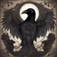 Placeholder: raven goddess of darkness and shadows