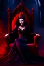 Placeholder: Vampire queen on her throne