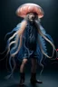 Placeholder: a man with jellyfish tentacles instead of legs