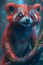 Placeholder: Red panda snake koala alien,FHD, detailed matte painting, deep color, fantastical, intricate detail, splash screen, complementary colors, fantasy concept art, 32k resolution trending on Artstation Unreal Engine 5