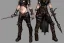 Placeholder: fantasy dungeon-punk construct female