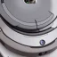 Placeholder: a photo of a roomba designed by Jeff Koons highly polished sculpture, highly realistic