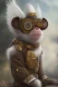 Placeholder: cute steampunk monkey with wings