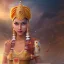 Placeholder: Virtual reality indian girl in fantesy world