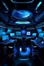 Placeholder: VIEW, space, subzone galaxy] [ SPACE - CONTROL ROOM - NIGHT] The control room of the COAT ship is bathed in the soft glow of holographic displays. NERO, a formidable and advanced robot, stands at the center, receiving his mission briefing from Beth. Beth (solemn) Nero, you are entrusted with the protection of the galaxy . There are threats and spies among its inhabitants. Fund the computer used to steal information about our trade secrets. You must root them out, ensure galaxies safety. NERO