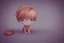 Placeholder: cute sad lonely 3D chibi girl