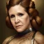 Placeholder: [[extrem stunning photorealistic Carrie Fisher as Princess Leia]] :: [[photorealistic brown eyes, short hair, head and shoulders portrait, 8k resolution photorealistic portrait by Greg Rutkowski, Artgerm, WLOP, Alphonse Mucha, dynamic lighting, hyperdetailed, intricately detailed, triadic colors]]