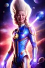 Placeholder: cosmic woman smile, admiral from the future, one fine whole face, crystalline skin, expressive blue eyes,rainbow, smiling lips, very nice smile, costume pleiadian, Beautiful tall woman pleiadian Galactic commander, ship, perfect datailed golden galactic suit, high rank, long blond hair, hand whit five perfect detailed finger, amazing big blue eyes, smilling mouth, high drfinition lips, cosmic happiness, bright colors, blue, pink, gold, jewels, realist,