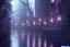 Placeholder: Cinematic, romantic, atmospheric, night, Tokyo, dark, rain, high level of detail, high definition, blue neon, blender 3d