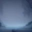 Placeholder: lost, feeling, winter landscape, ice field, crystals, surreal, dreamlike, foggy