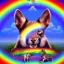 Placeholder: Animals go over the rainbow bridge after death