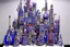 Placeholder: A violet city made out of musical instruments painted by Jean Dubuffet