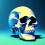 Placeholder: Android skull, full body close up, soft light atmosphere, light effect，vaporwave colorful, concept art, smooth, extremely sharp detail, finely tuned detail, ultra high definition, 8 k, unreal engine 5, ultra sharp focus