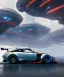 Placeholder: car in a cyberpunk futuristic city|mdjrny-v4 style| wide angle| intricate detailed| to scale| hyperrealistic| cinematic lighting| digital art| concept art