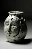 Placeholder: ceramic sculpture, old fashioned, mysterious, small, simple