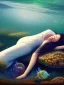 Placeholder: A friend sleeping in shallow waters