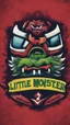 Placeholder: "little monster" hockey team logo
