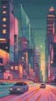 Placeholder: Cityscape in the style of flowing textures, energetic gestures, iso 200, lo-fi aesthetics, energy-charged, focus on joints/connections