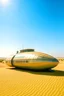 Placeholder: A space boat in the desert of the State of Kuwait