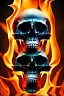 Placeholder: portrait of skull set in fire, cinematic lighting, photorealistic, ornate, intricate, realistic, detailed, volumetric light and shadow, hyper HD, octane render, unreal engine insanely detailed and intricate, hypermaximalist, elegant, ornate, hyper-realistic, super detailed --v 4