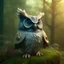 Placeholder: intricate details, realistic, octane, unreal engine, portrait, natural lighting,zoomed out + portrait, volumetric lighting, shiny,extreme detail, Photorealism, High detail, Hyper realistic Owl in forest, macro lens blur,abstract paint, sharp,eos5d mark 4, ef 85mm 5.6, focus, trending by artstation