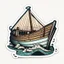 Placeholder: sticker of a boat