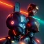 Placeholder: Us cyber woman, sci-fi, rounded face, black, gold, brown, samurai helmet, retro, simetric, circuits, neon style, a lot of led lights, fog, rain, leather, vibrant color, highly detailed, art stations, concept art, smooth, unreal engine 5, god rays, ray tracing, RTX, lumen lighting, ultra detail, volumetric lighting, 3d, finely drawn, high definition, high resolution.