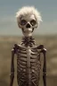 Placeholder: 8k animation image of an attractive skeleton boy, dressed in trendy hoody, in the style of tim burton