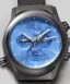 Placeholder: wristwatch chronograph blue greek