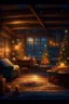 Placeholder: Cozy Christmas scene, magical, twinkle