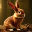 Placeholder: Forest in steampunk rabbit, extremely detailed, UHD, 8k,The close-up camera effect,sharp focus,perfect,position,hyperphotorealistic