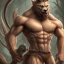 Placeholder: muscular sexy werewolf Dilf