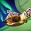 Placeholder: turtle and aurora