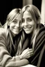 Placeholder: ((Mary-Kate and Ashley Olsen a warm hug)),charming Smile,