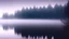 Placeholder: fog over the lake