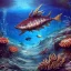 Placeholder: a hyper-realistic sunken ship on ocean floor, coral reef, fish, abandoned, 8k, high-quality, fine-detail, intricate, sharp, crisp, digital art, detailed matte, illustration, octane render, brian froud, howard lyon, Anne Dittman, Anne Stokes, Lisa Parker, Selina French