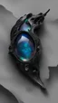 Placeholder: Capture the intricate play of colors and shapes within black opal, revealing a cosmic landscape akin to a vibrant nebula.