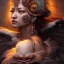 Placeholder: Insanely detailed photograph of an elaborate beautiful hawk goddess intricate glowing skin eyes intricate face hair lashes fur dress hyperdetailed painting by Anna Dittmann Huang Guangjian and Dan Witz CGSociety ZBrush Central fantasy art album cover art 4K 64 megapixels 8K resolution HDR Greek shiny space colours jewelry celestial hair eyes light"