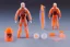 Placeholder: Vaquform Plastic Clear shell toy, packaging, G.I. Joe doll, mike pence space force uniform, orange