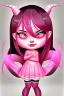 Placeholder: Girl demon pink