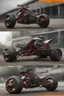 Placeholder: Advanced motorcycle with four wheels