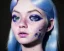 Placeholder: Self-portrait of Princess Luna,lunar atmosphere,Blue eyes, freckles on the cheeks,ultra graphics,RTX, TXXA, SSAO, High quality,hyperrealistic, Super detailed, HDR,4k