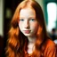 Placeholder: pretty girl, aged 14, ginger conventionally attractive, dreamy