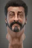 Placeholder: Slyvester Stallone, head and shoulders portrait, head and shoulders portrait, 8k resolution concept art portrait by Greg Rutkowski,