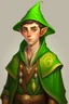 Placeholder: Young male elf wizard