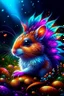 Placeholder: Beautiful fairy squirrel colorful art conceptual, amazing artwork, hyper detailed, ultra maximalist quality, 12k