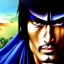 Placeholder: portrait of 'Genma Himuro-Ninja Scroll',painting by Earl Norem, simon Bisley, evan lee, 86-86, oil on canvas, cinematic composition, extreme detail,fit full head inside picture,8k